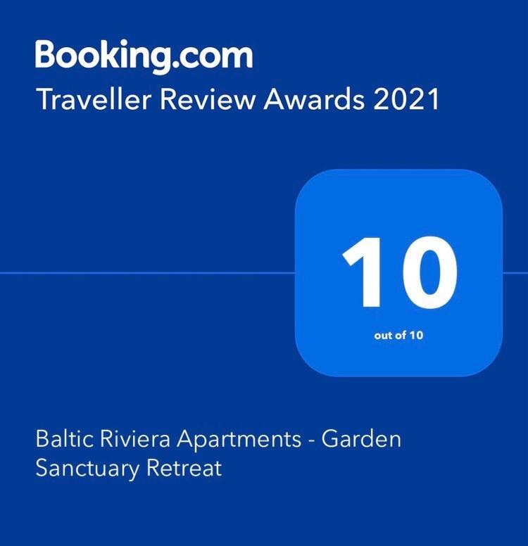 Baltic Riviera Apartments - Garden Sanctuary Retreat غدانسك المظهر الخارجي الصورة
